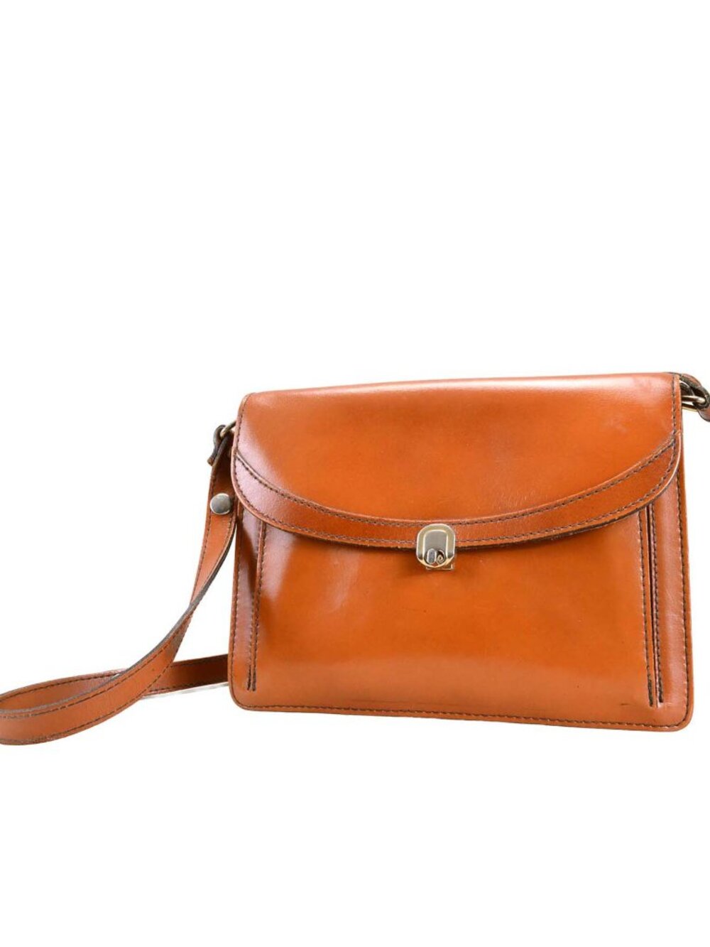 Vintage Leather Crossbody Beautiful! Waldes Spain on Snaps
